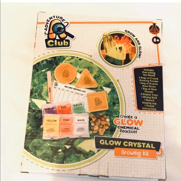Adventure club lab crystal growing glowing kit - Picture 2 of 4